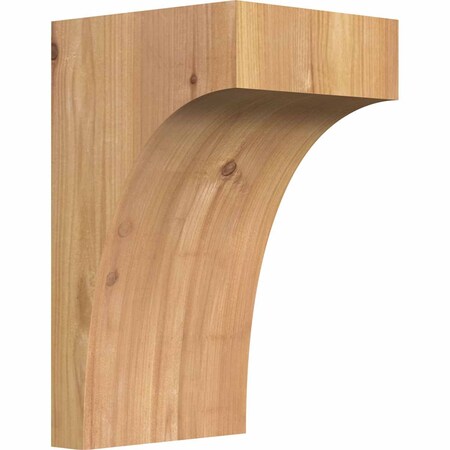 Ekena Millwork Huntington Smooth Corbel, Western Red Cedar, 5 1/2"W x 6"D x 10"H COR06X06X10HUN00SWR
